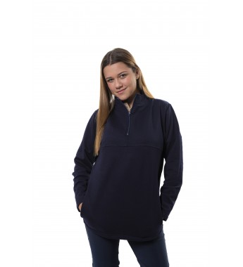 Chaqueta Cuello Alto Cerrada