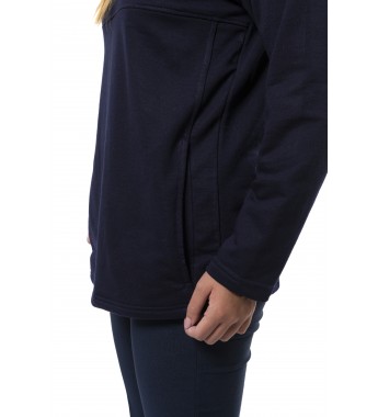 Chaqueta Cuello Alto Cerrada