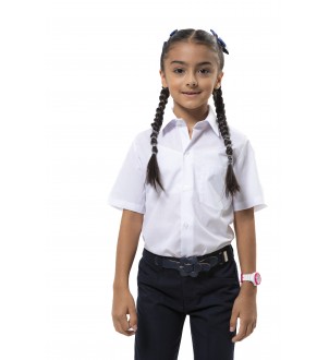 Camisa Cuello Duro Blanca