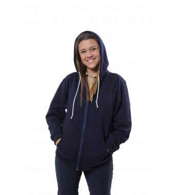 Chaqueta con Capucha y Cierre