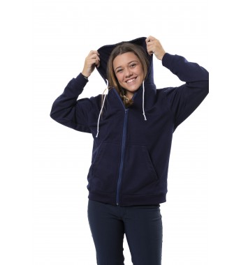Chaqueta con Capucha y Cierre