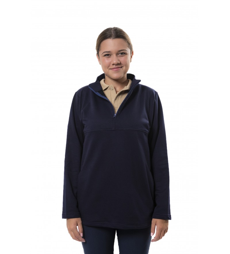 Chaqueta Cuello Alto Cerrada